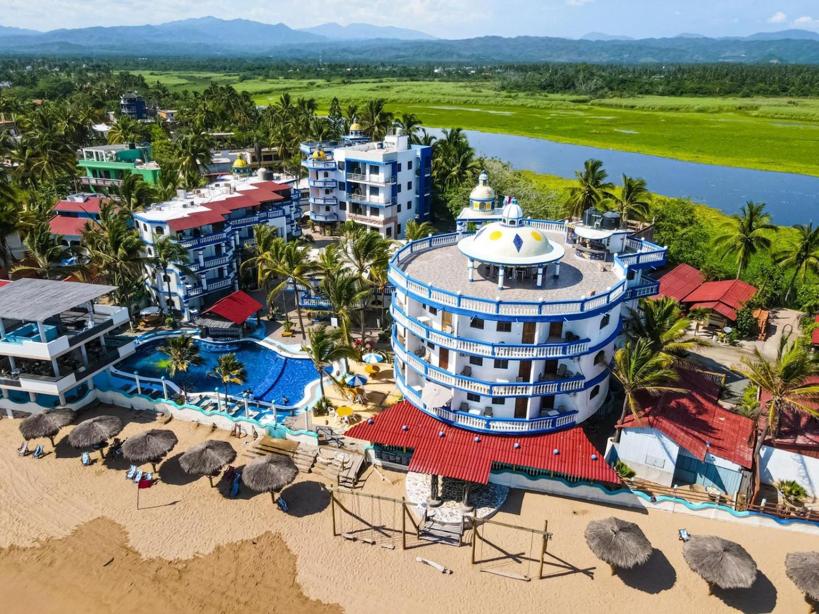 Bungalows Laguna Del Tule Сан-Патрисио-Мелак Экстерьер фото